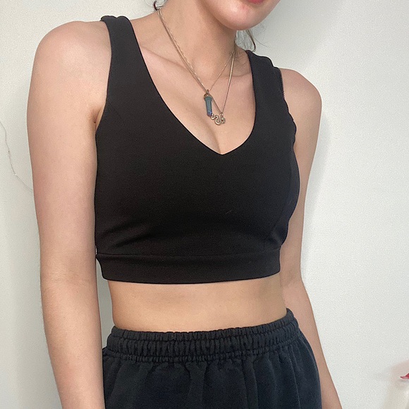 Black crop top from eclipse. - Picture 1 of 4